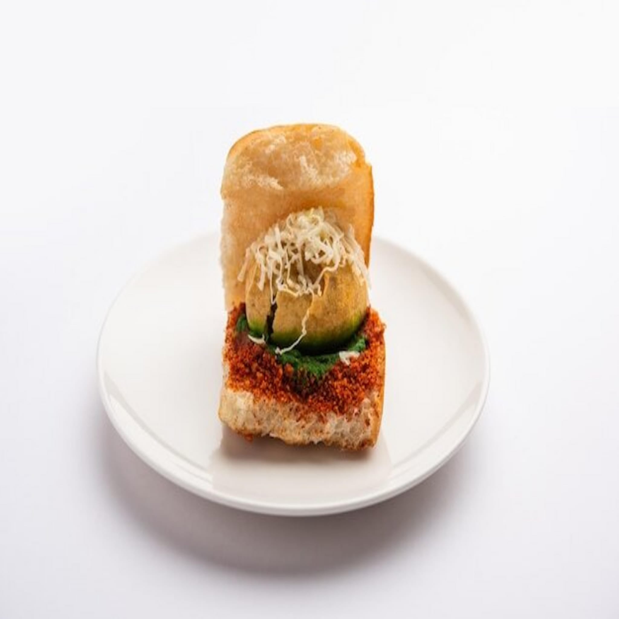 Cheesy Vada Pav