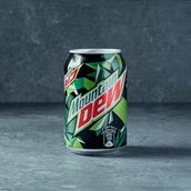MOUNTAIN DEW CAN