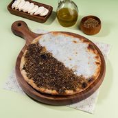 Zaatar And Cheese Manoushe