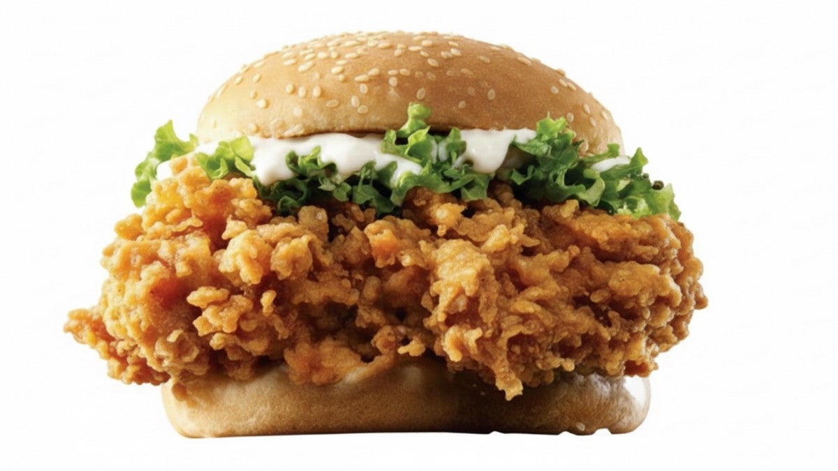 Perilicious Zinger Burger