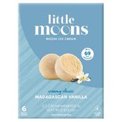 Little Moons Frozen 6 Mochi Ice Cream Madagascan Vanilla 192g