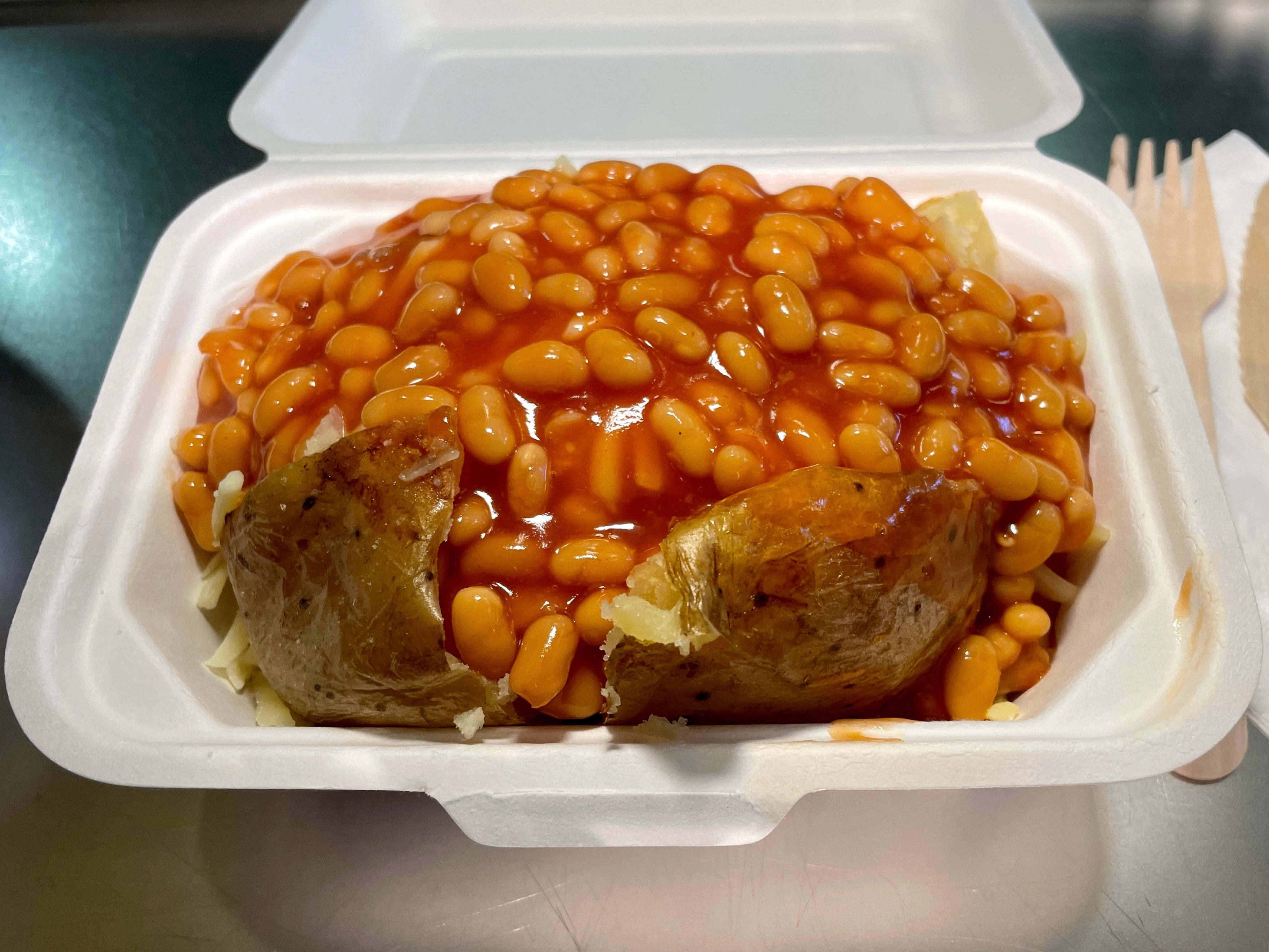Classic Beans and Cheese Jacket Potato