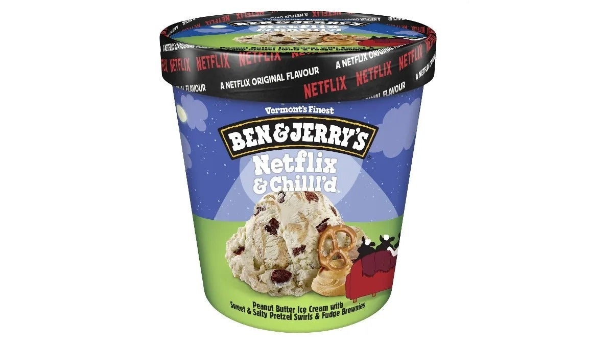 Ben & Jerry's Netflix &Chilll'd ice cream 465ml