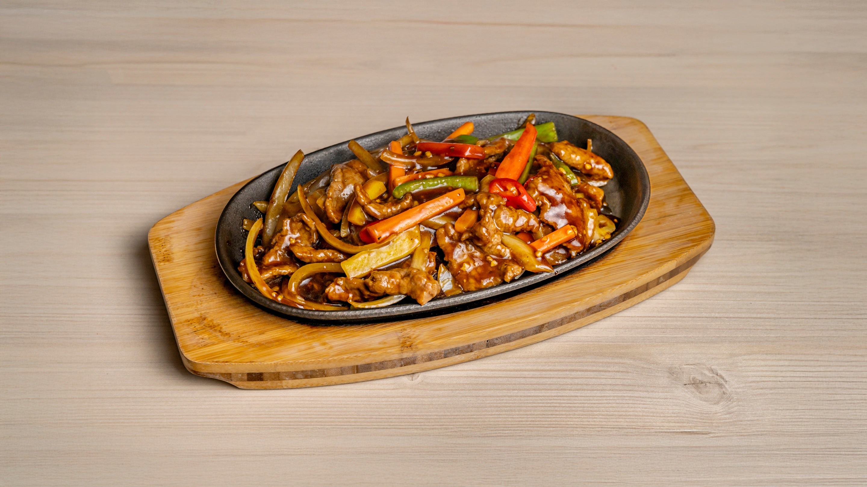 Beef in Black Pepper Sauce