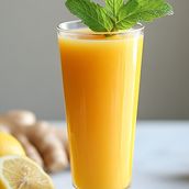 Ginger with Lemon with Mint