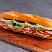 Turkey Ham Sandwich