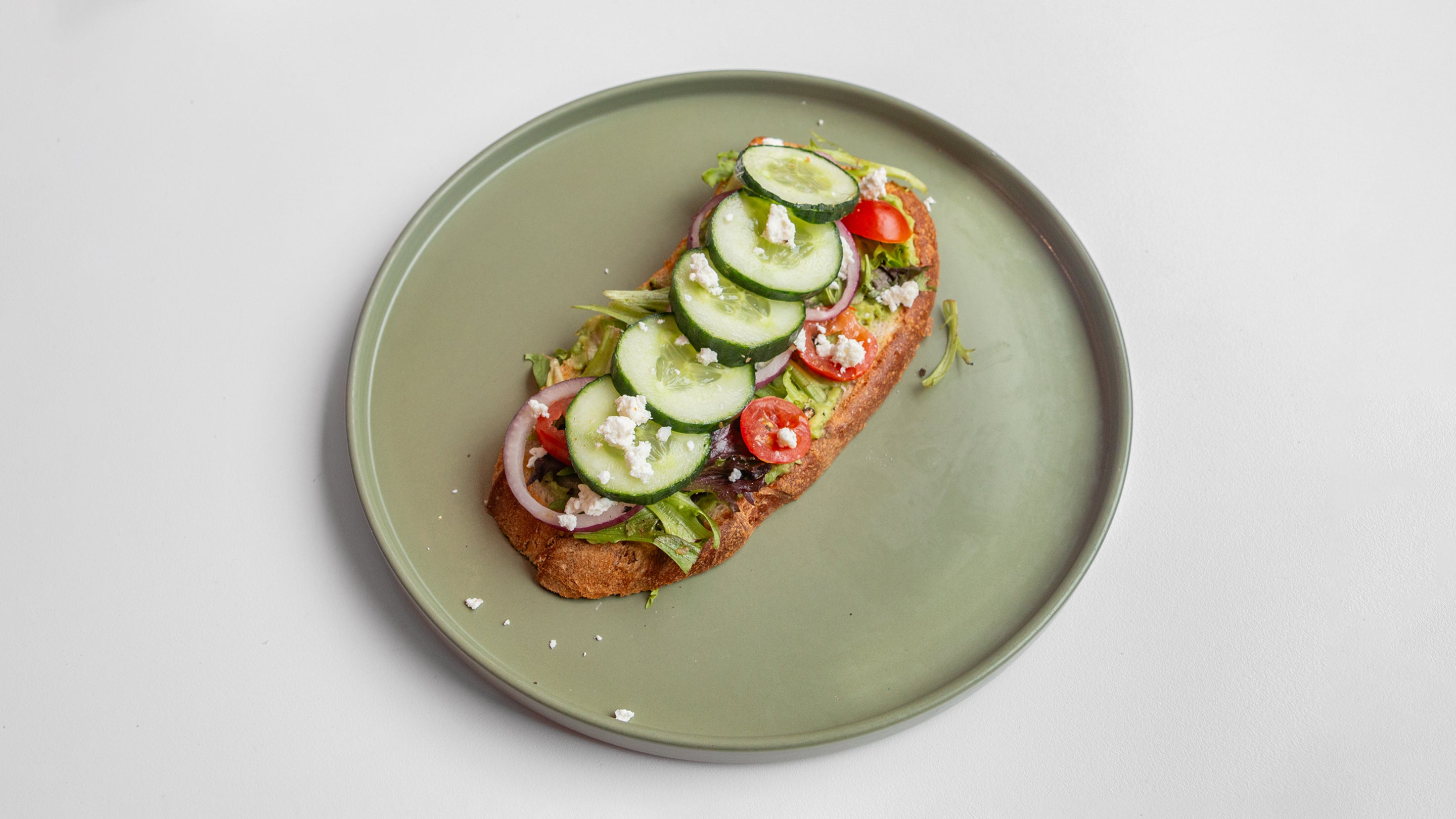 Sourdough with Vegetables