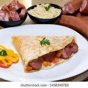Sausage Crepe