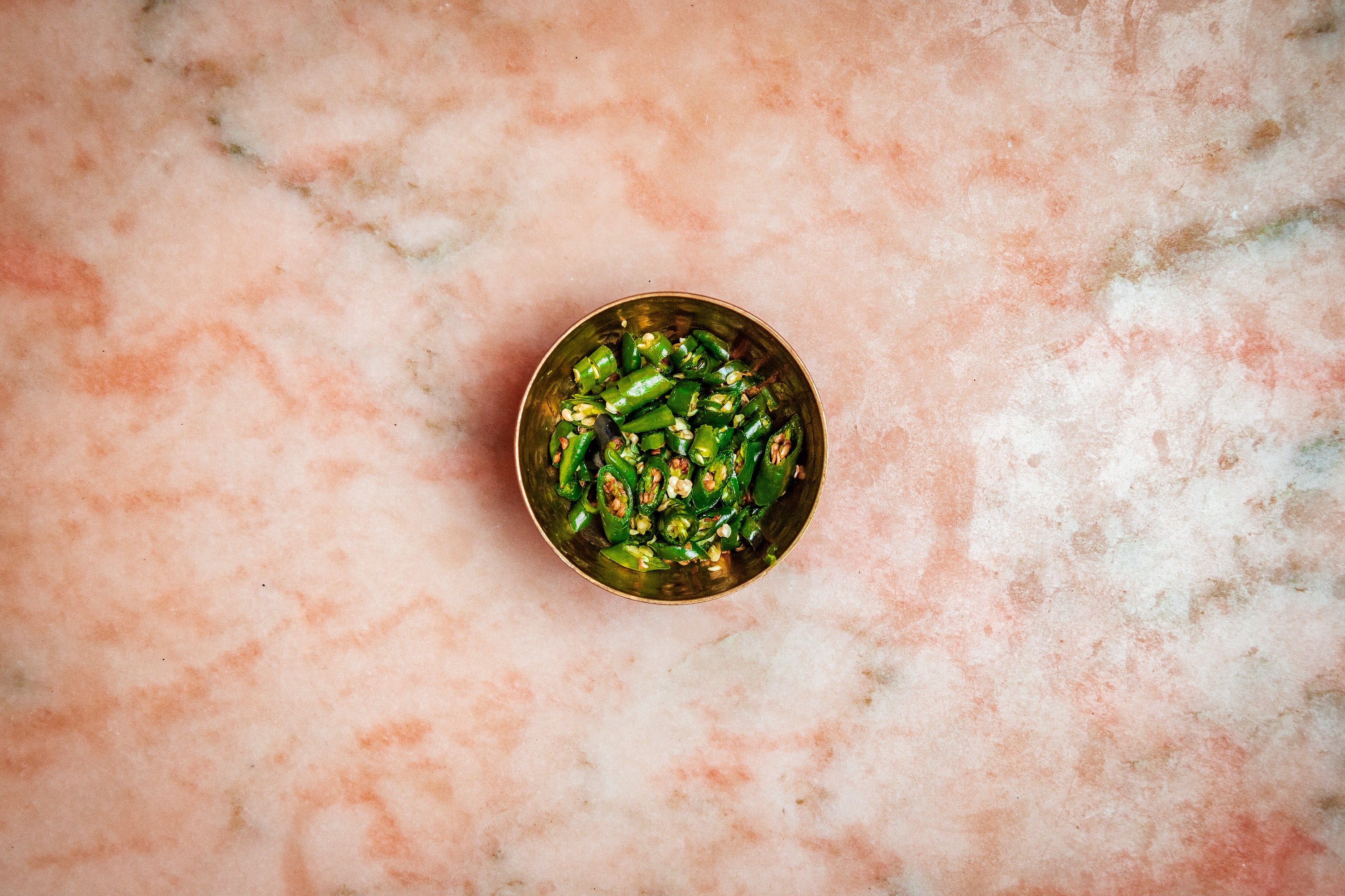 Chopped Green Chillies