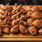 WoodFire Mix Feast - Blaze Mix (16 Wings + 12 Drums + 12 Thighs + 5 Sides)