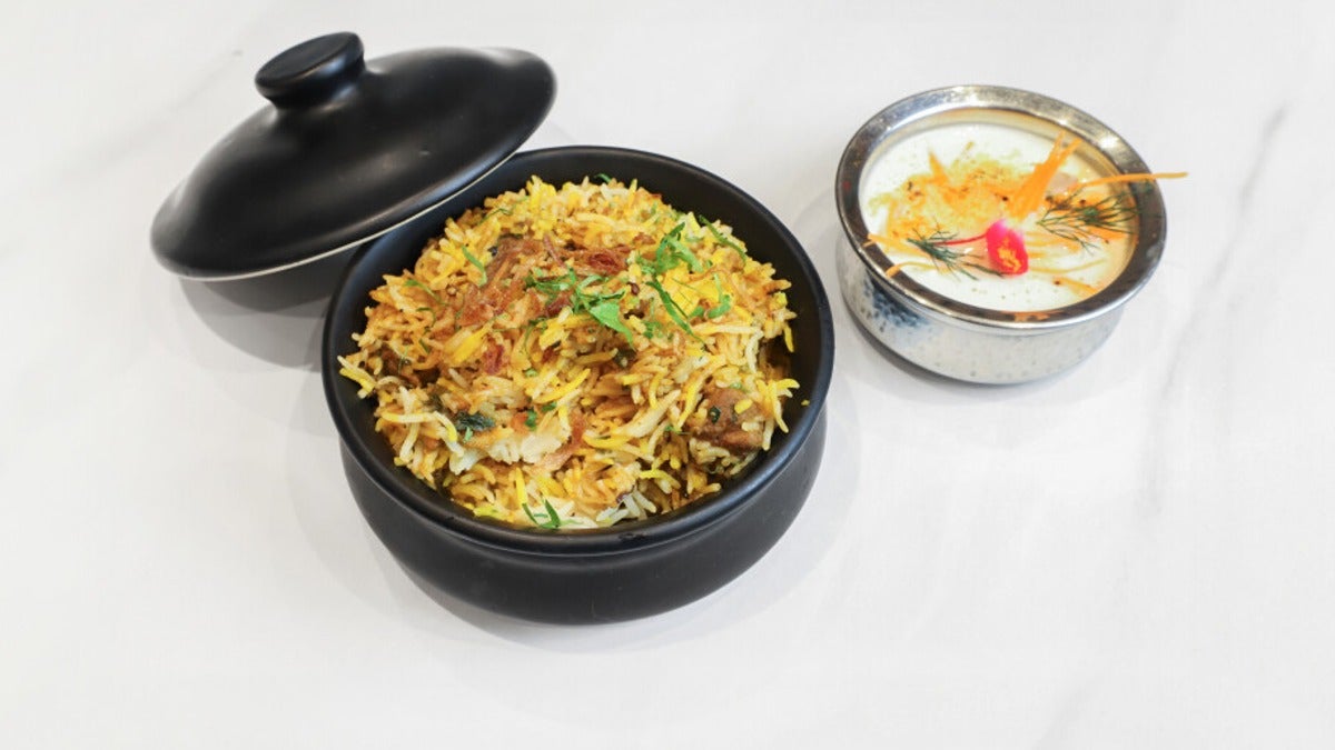 Goat biryani