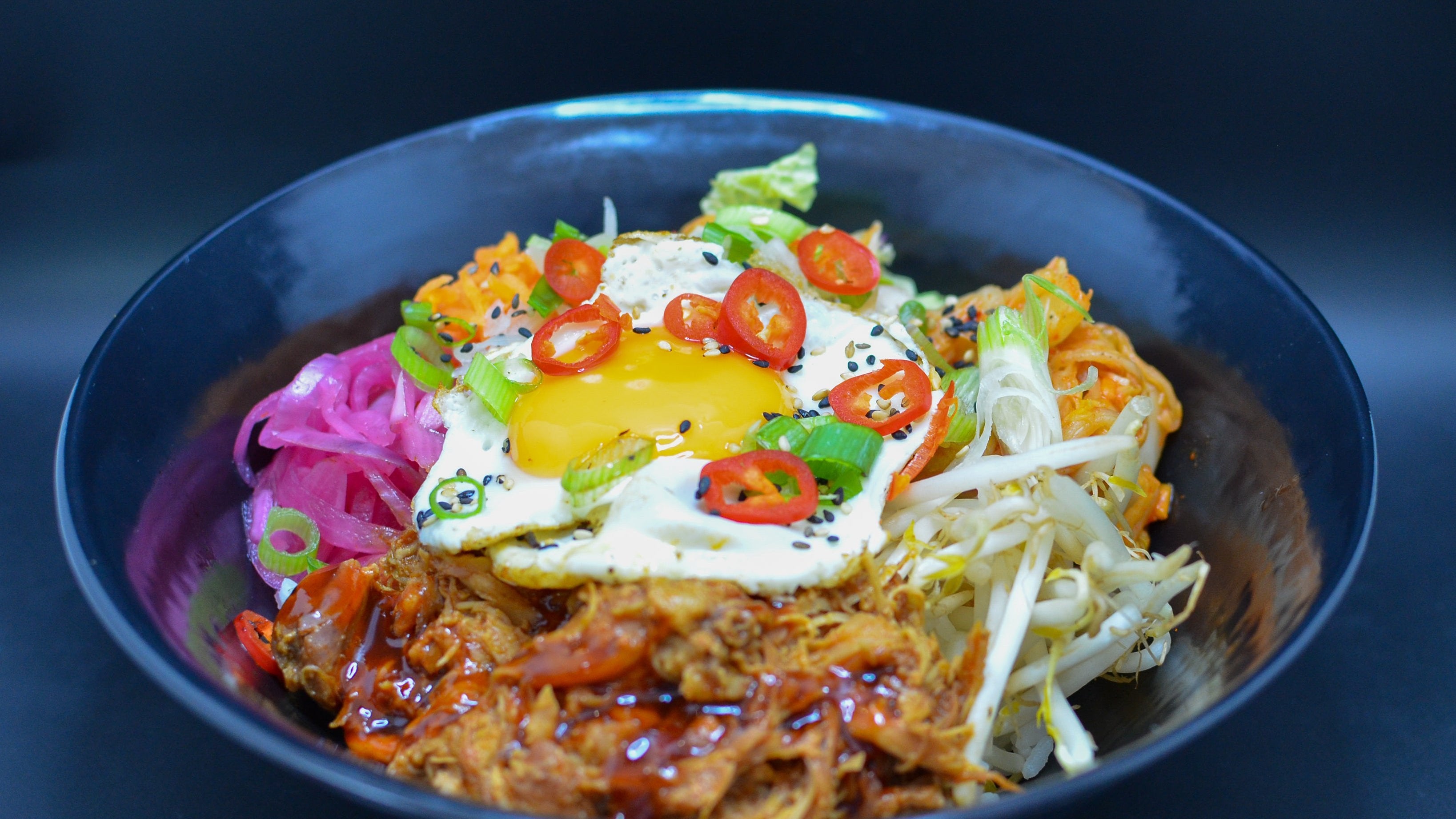 Fried Chicken Bibimbap