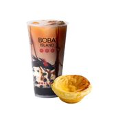 Signature Milk tea + Egg Tart