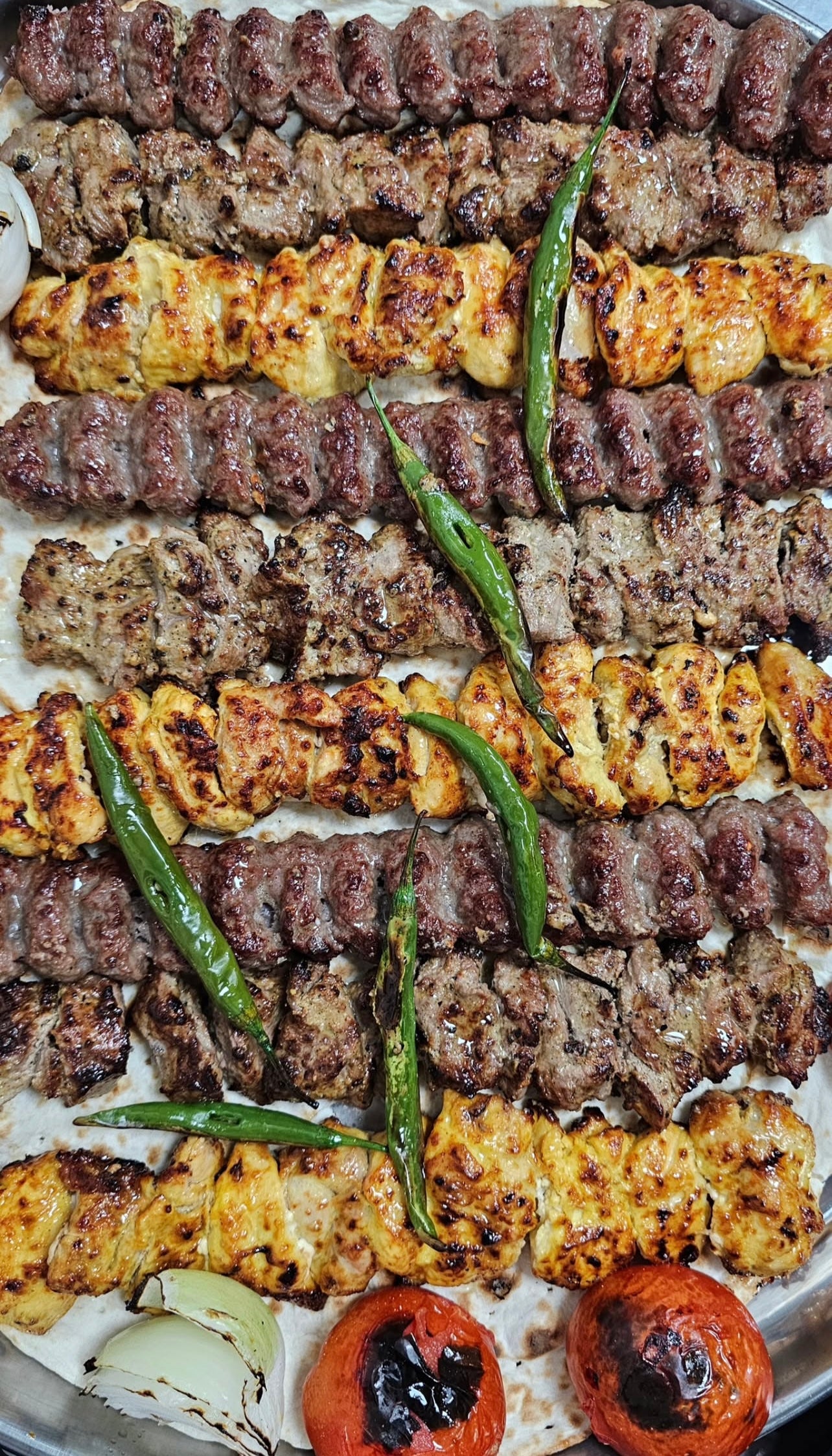 Mix grill for 4