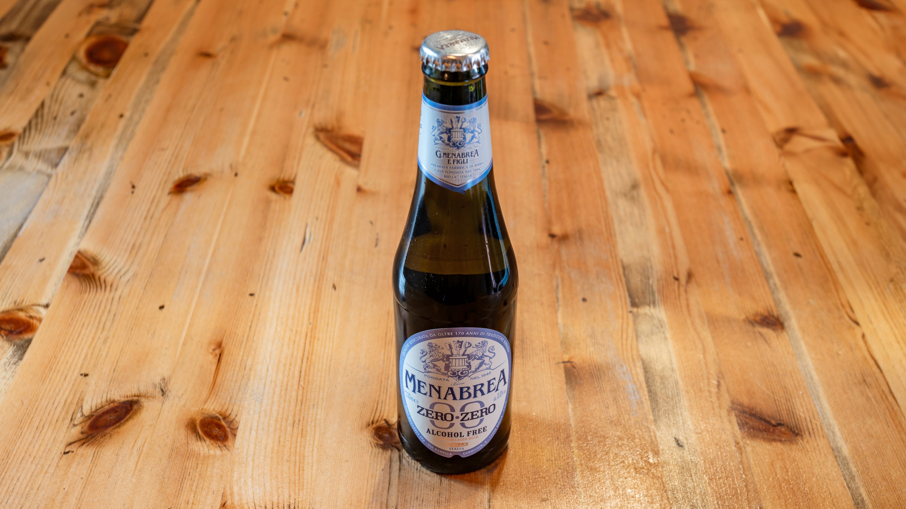 Menabrea Alcohol Free and Gluten free