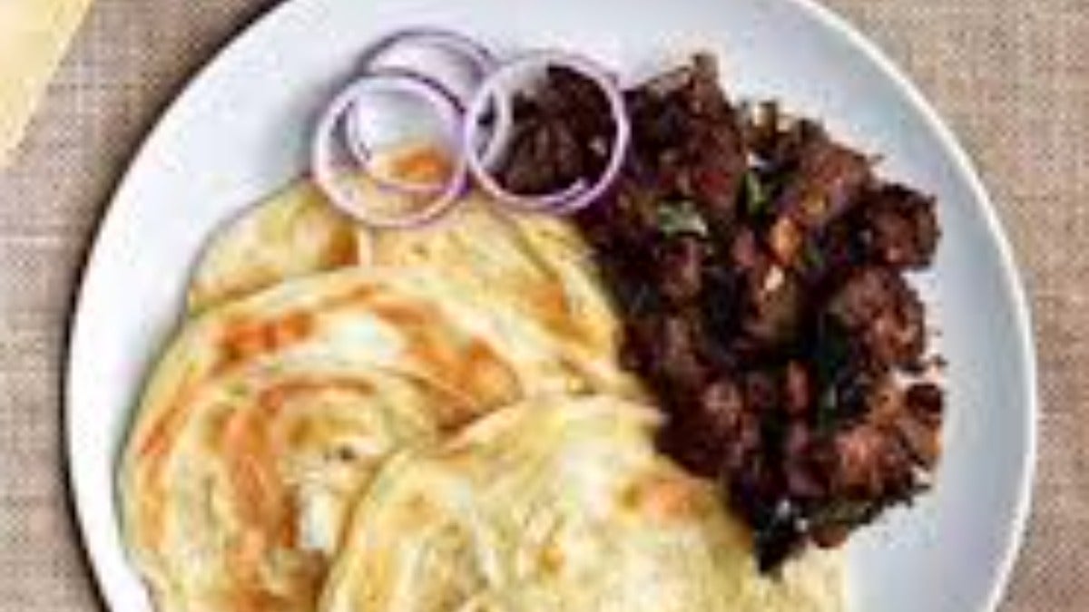 Porotta and Beef fry