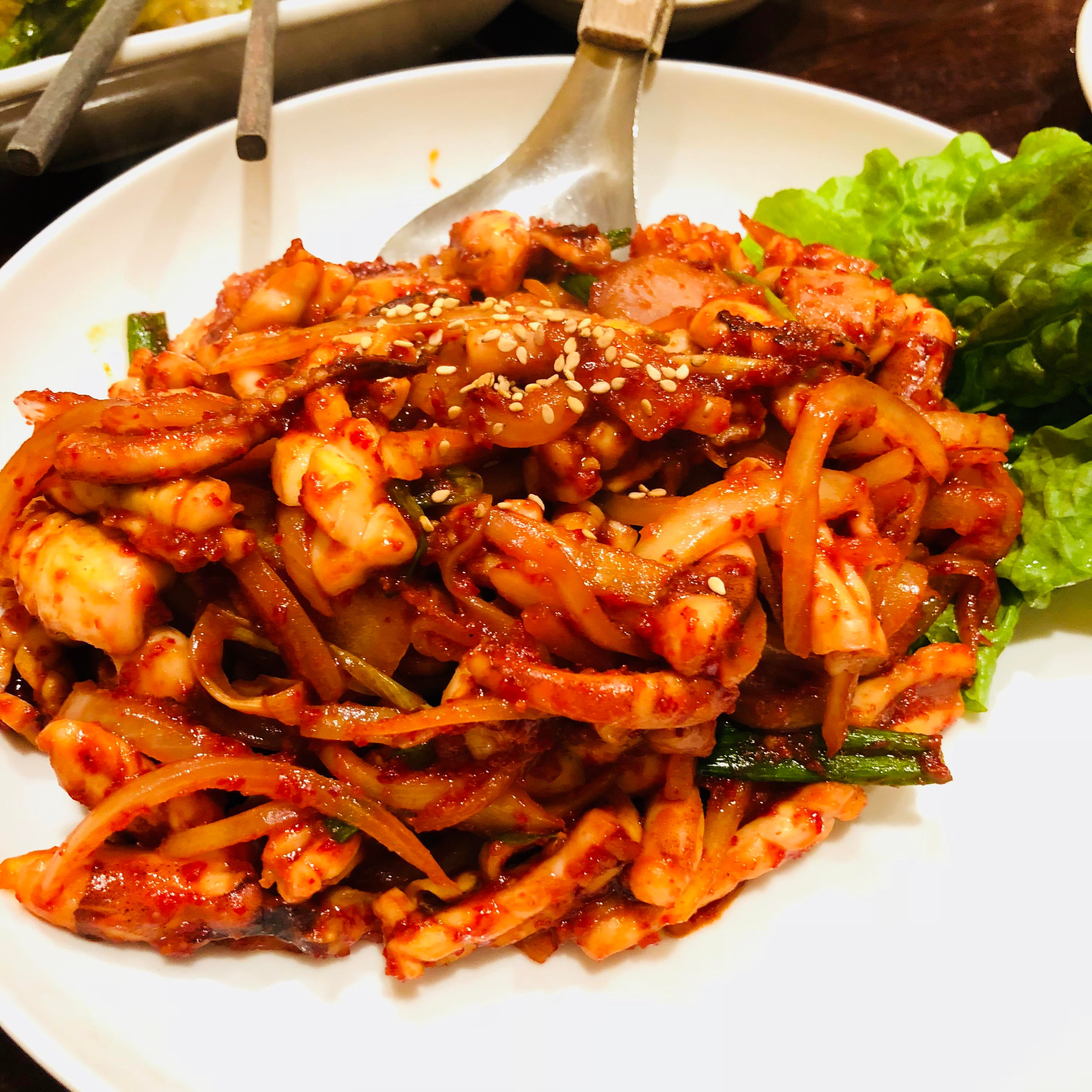 Ocean Flame Squid [ Squid bokkum]