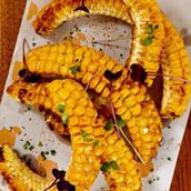 Sauteed Sweet Corn With Togarashi Butter