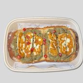 Toast Avocado And Hallomi