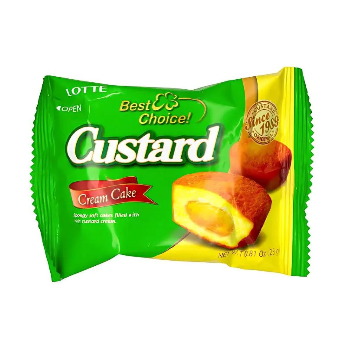 Lotte Pie - Custard Cream Cake (23g)