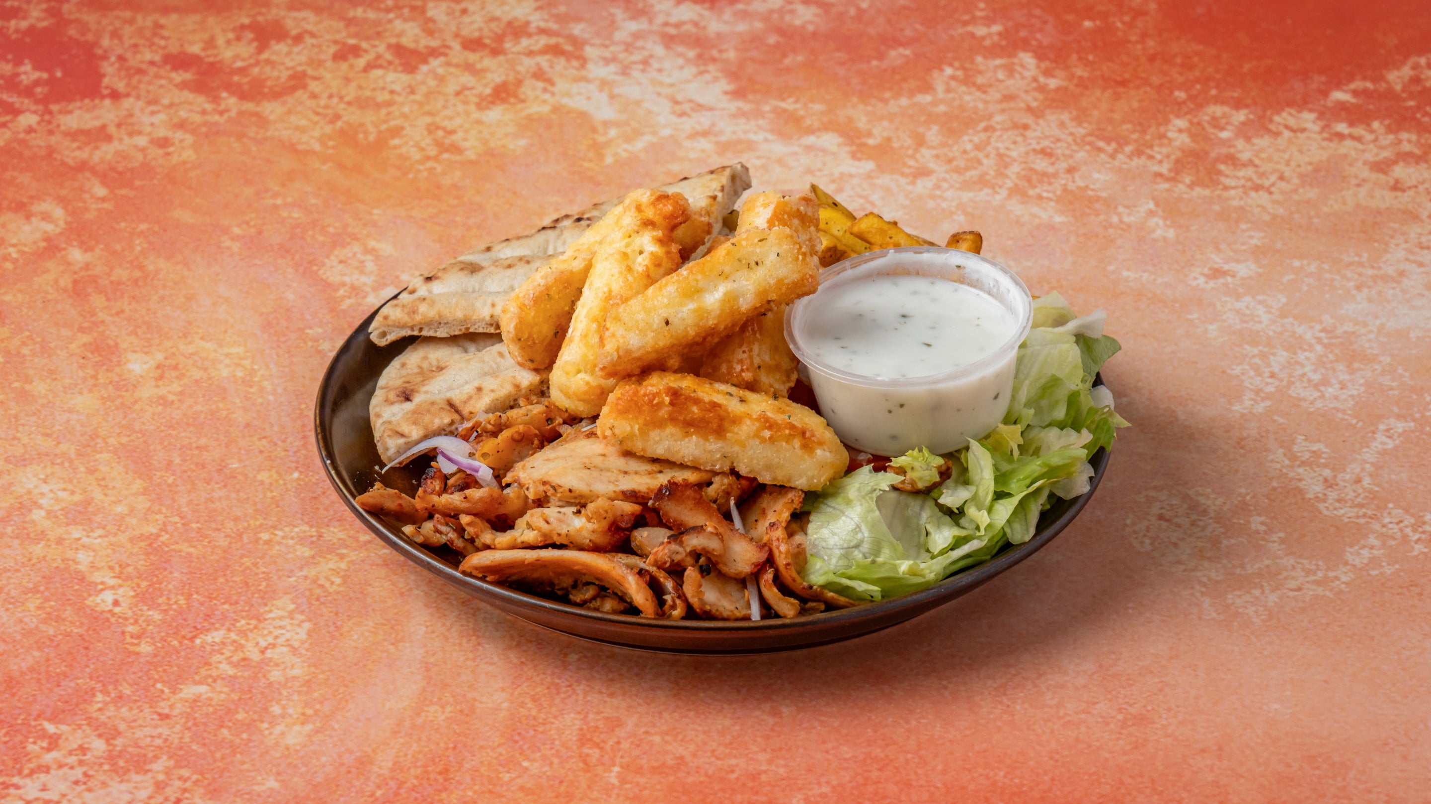 Chicken Gyros Wrap Large