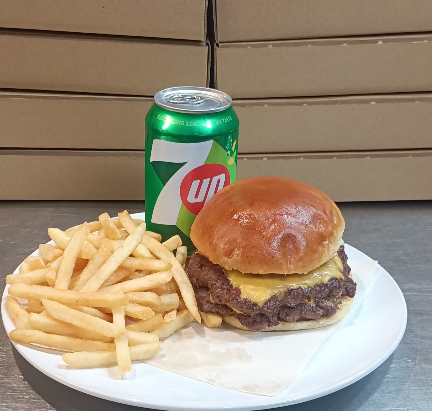 The Burger and Fries