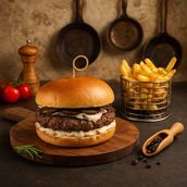 Truffle Burger Combo
