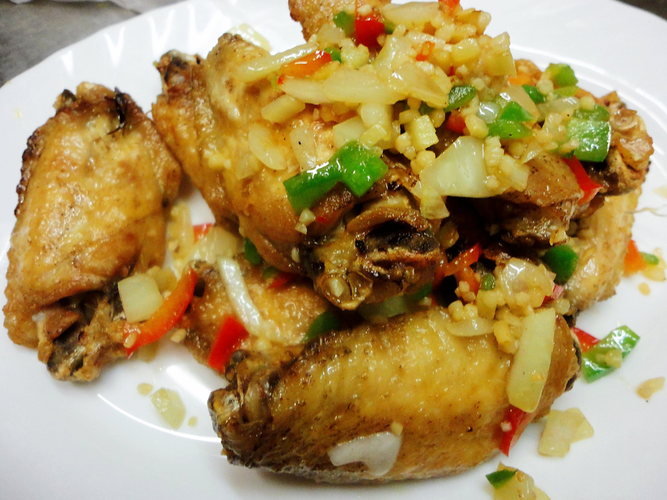 Salt and Pepper with Chicken Wings