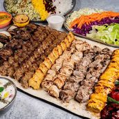 DelKit Special Mix Grill 5 Person w/Mix Rice 11 Skewers