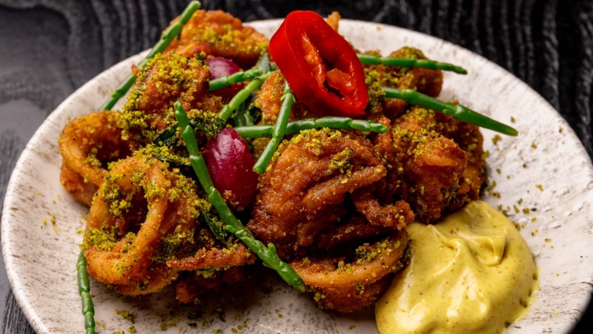 Crispy Curry Leaf Calamari