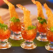 Shot Glass Crispy Prawn