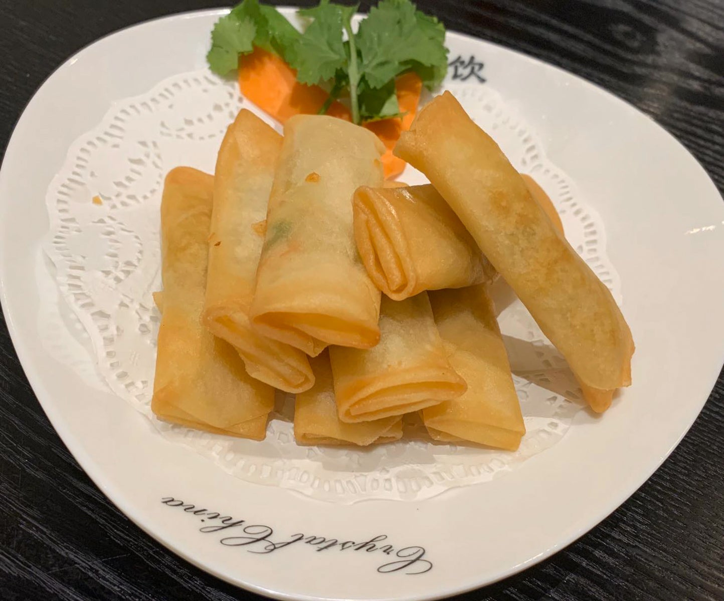 Crispy Mini Vegetarian Spring Roll 斋春卷