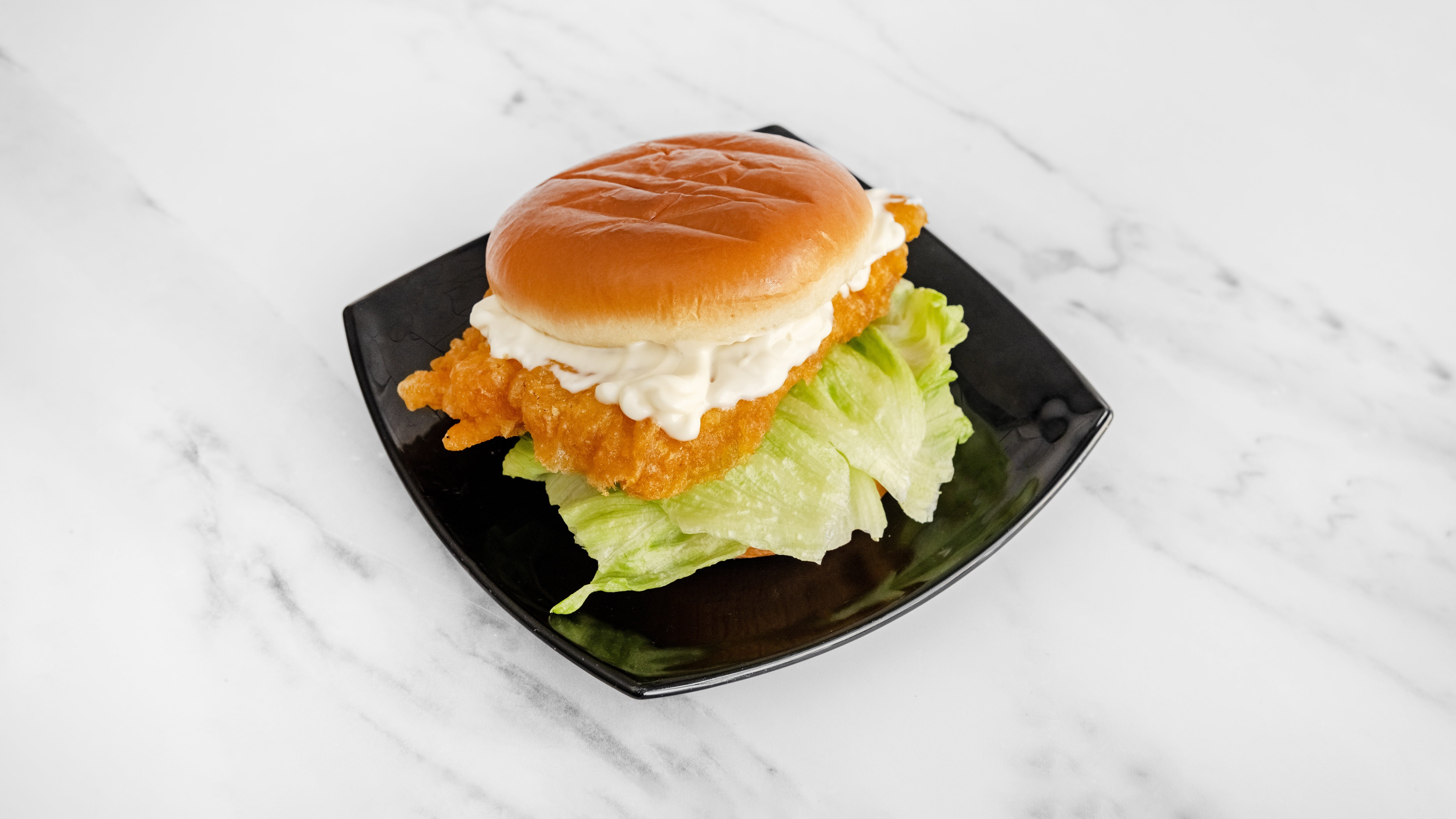 Battered Chicken Burger