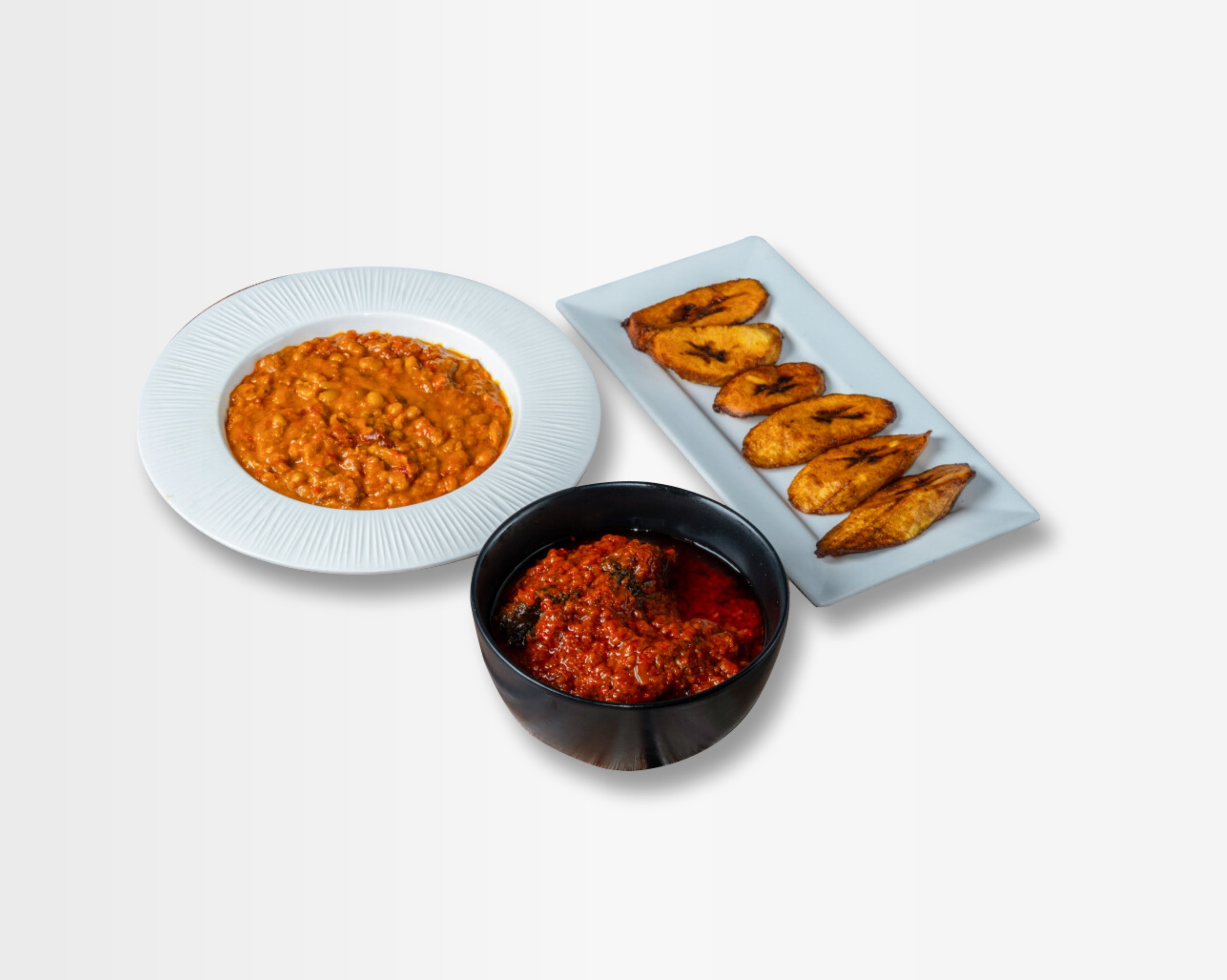 Porridge Beans with Plantain