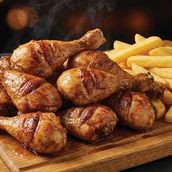WoodFire Chicken Drums - Flame Box (10 Pcs + 2 Sides)