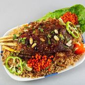 Mutton Crispy With Rice