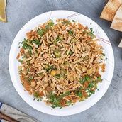 Hummus Fatteh with Nuts