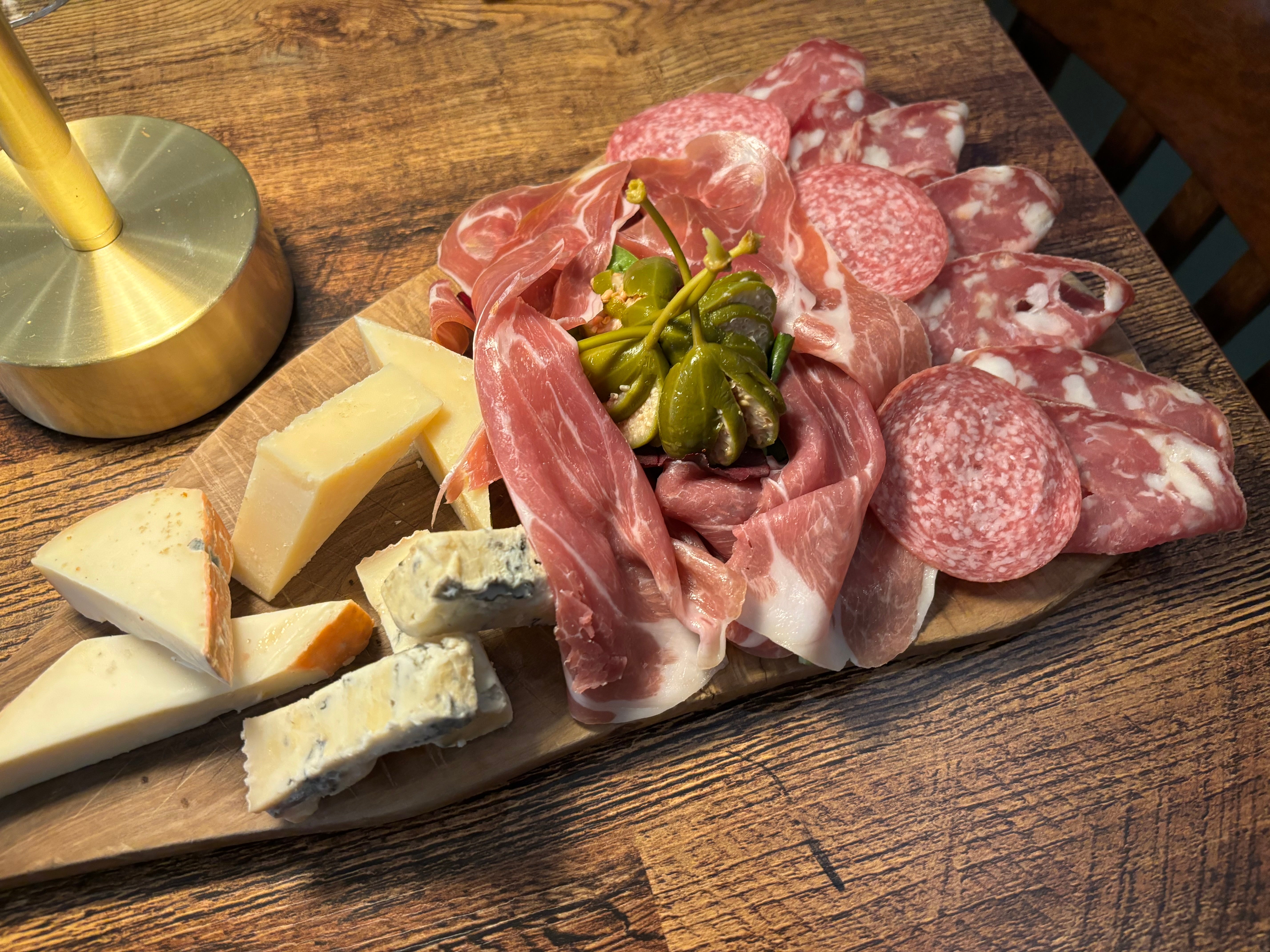 Selection of Meat and Cheese