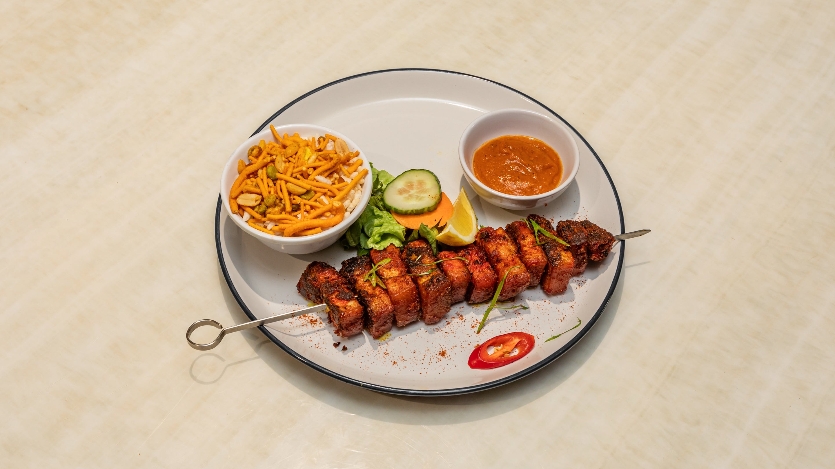 23. Pork Sekuwa