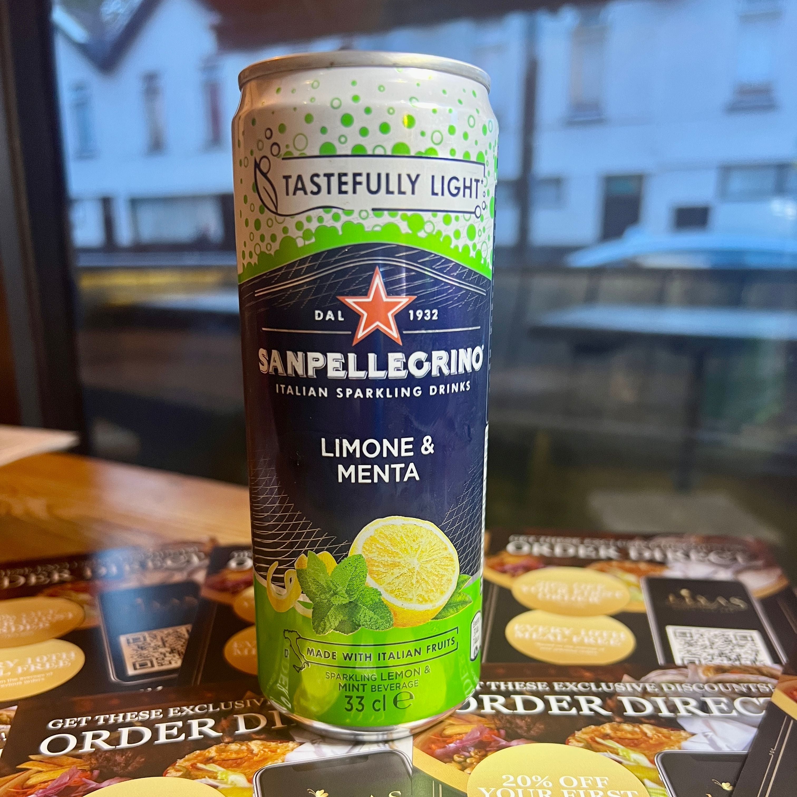 San Pellegrino - Lemon & Mint (can)