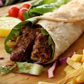 Bbq Shish Kabab Sandwich