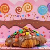 Nutella Smarties Croissant