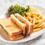 Smoked Salmon Sandwich