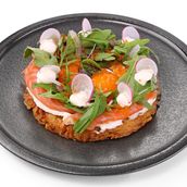 Le Fumoir Famous Smoked Salmon Hashbrown