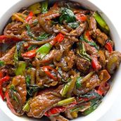 Regular Beef Hot Basil Leaves