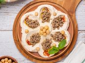 Hummus With Meat