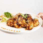 Chicken BBQ Momo