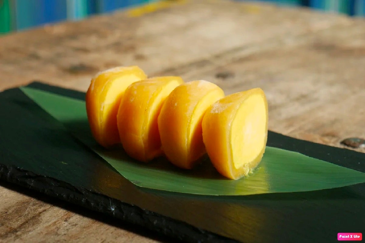Mango Ice Cream Mochi