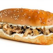 Mushroom Steak Sandwich