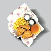 3 Pieces Broasted Chicken